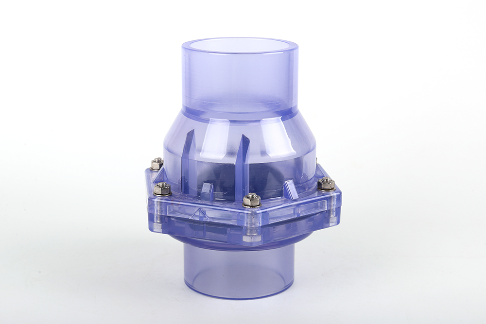 华安透明翻板式止回阀